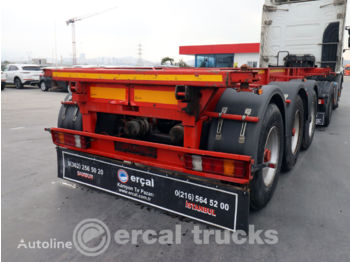 Chassis semitrailer 2015 CEYTECH- PILOT CONTAINER CARRIER TRAILER 10 UNITS: bilde 1