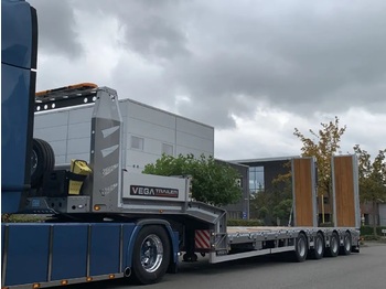 Ny Lavloader semitrailer for transport av tunge maskiner 4 AXLE GERMANO TYPE LOWLOAADER VEGA TRAILER: bilde 1