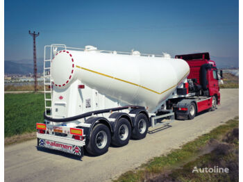 Ny Bulktrailer for transport av silo ALAMEN Any size brand new cement bulker, dry-bulk silo: bilde 1