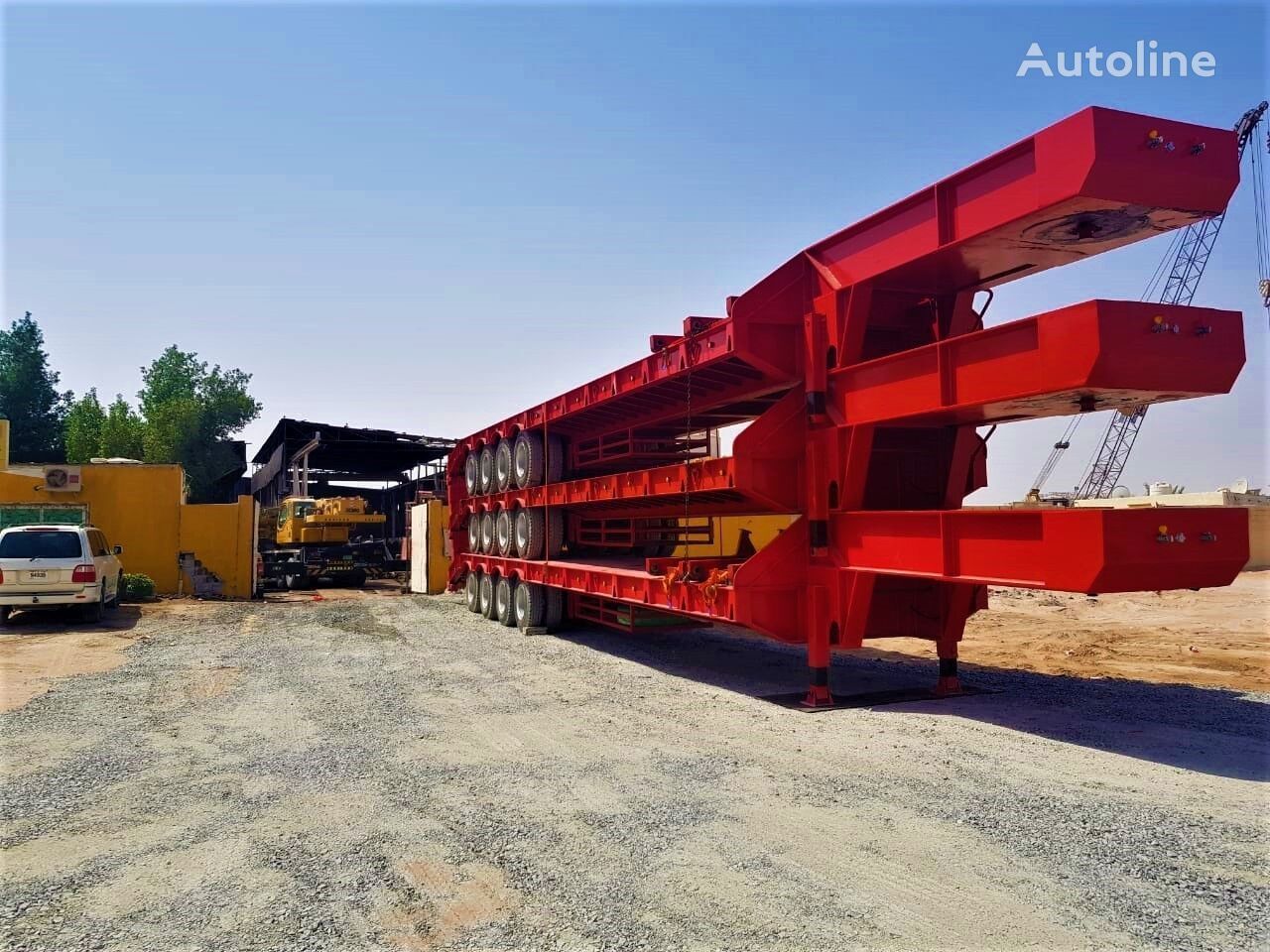 Ny Lavloader semitrailer AME 80 Ton Lowbed from Manufacturer Company: bilde 9