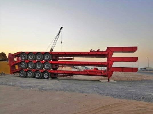 Ny Lavloader semitrailer AME 80 Ton Lowbed from Manufacturer Company: bilde 7