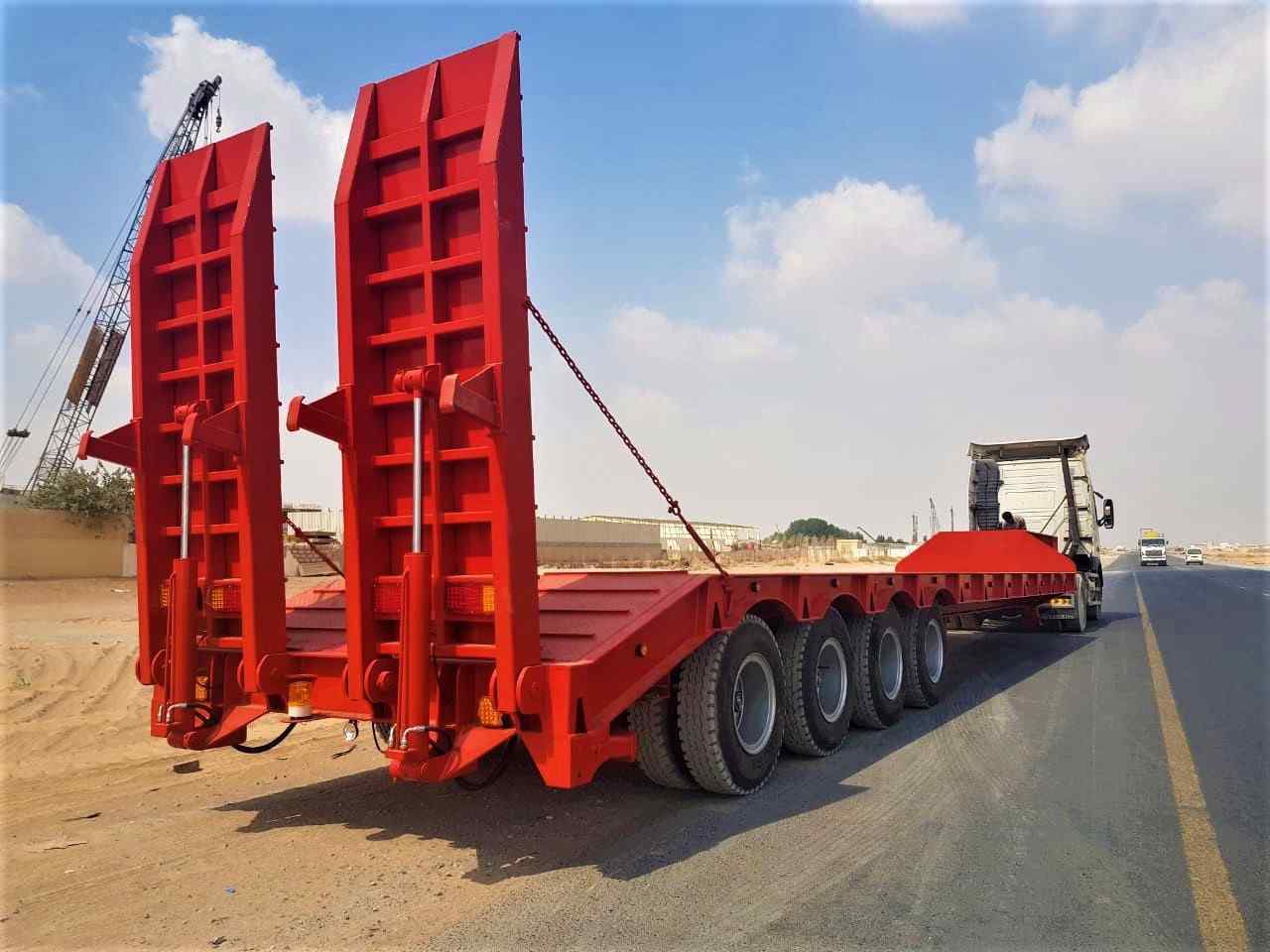 Ny Lavloader semitrailer AME 80 Ton Lowbed from Manufacturer Company: bilde 18