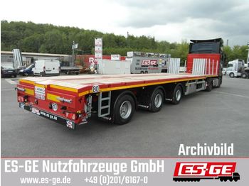 Åpen semitrailer Faymonville 3-Achs-Megatrailer - teleskopierbar