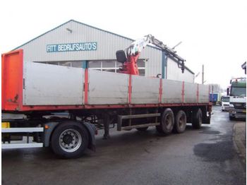 Jumbo 3 ass stenen trailer Kennis 14.000 - Åpen semitrailer