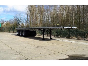 TMH - 3-50 Flatbed trailer with 20 and 40" twistlocks - Åpen semitrailer