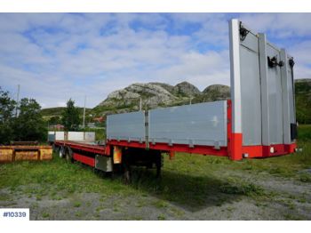  Tyllis Jumbo trailer with driving ramps - Åpen semitrailer