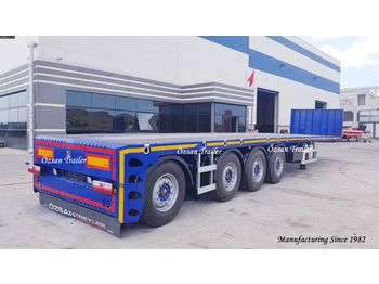 VEGA TRAILER 4 AXLE PLATFORM EXTEDABLE SEMI-TRALER - Åpen semitrailer