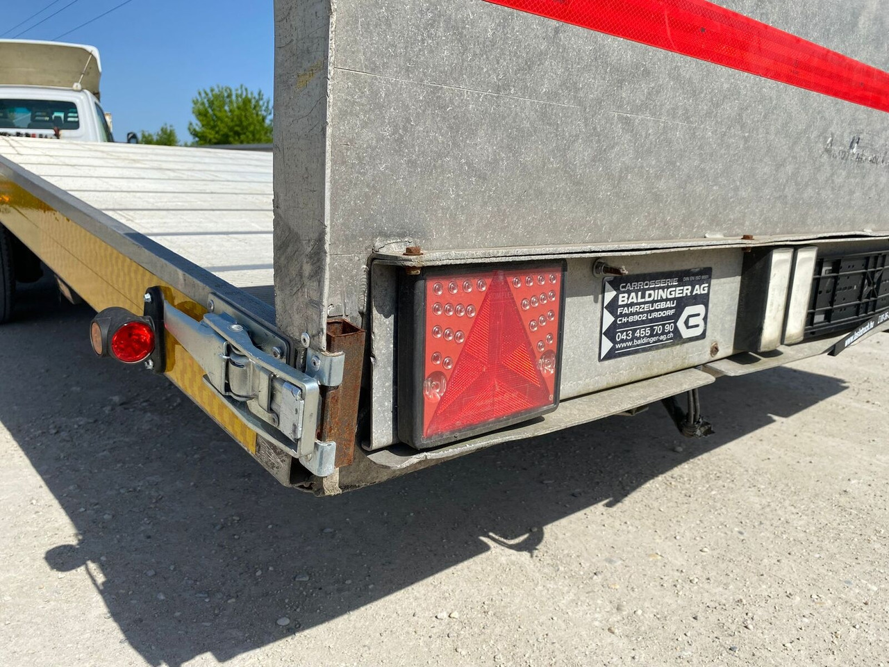 Transporter semitrailer Baldinger - car transport trailer - 10m: bilde 9