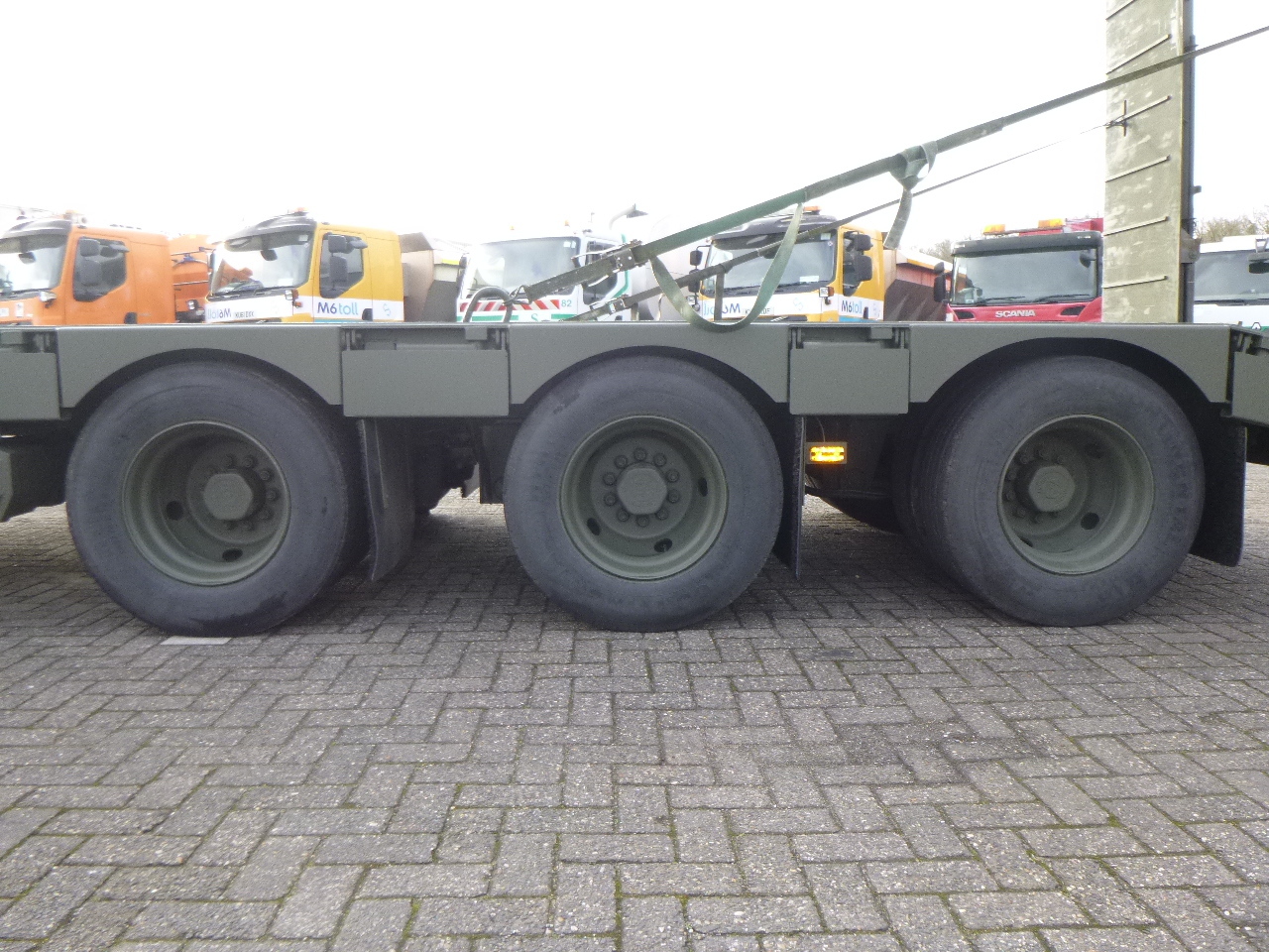 Lavloader semitrailer Broshuis 3-axle semi-lowbed trailer E-2130 / 73 t + ramps: bilde 13