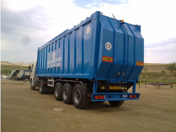 Ny Med walking floor semitrailer for transport av søppel CUHADAR 2021: bilde 1