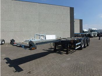 D-Tec + 20FT - 30FT- 40ft-45ft+ 3 axle + Multifunctional - Chassis semitrailer