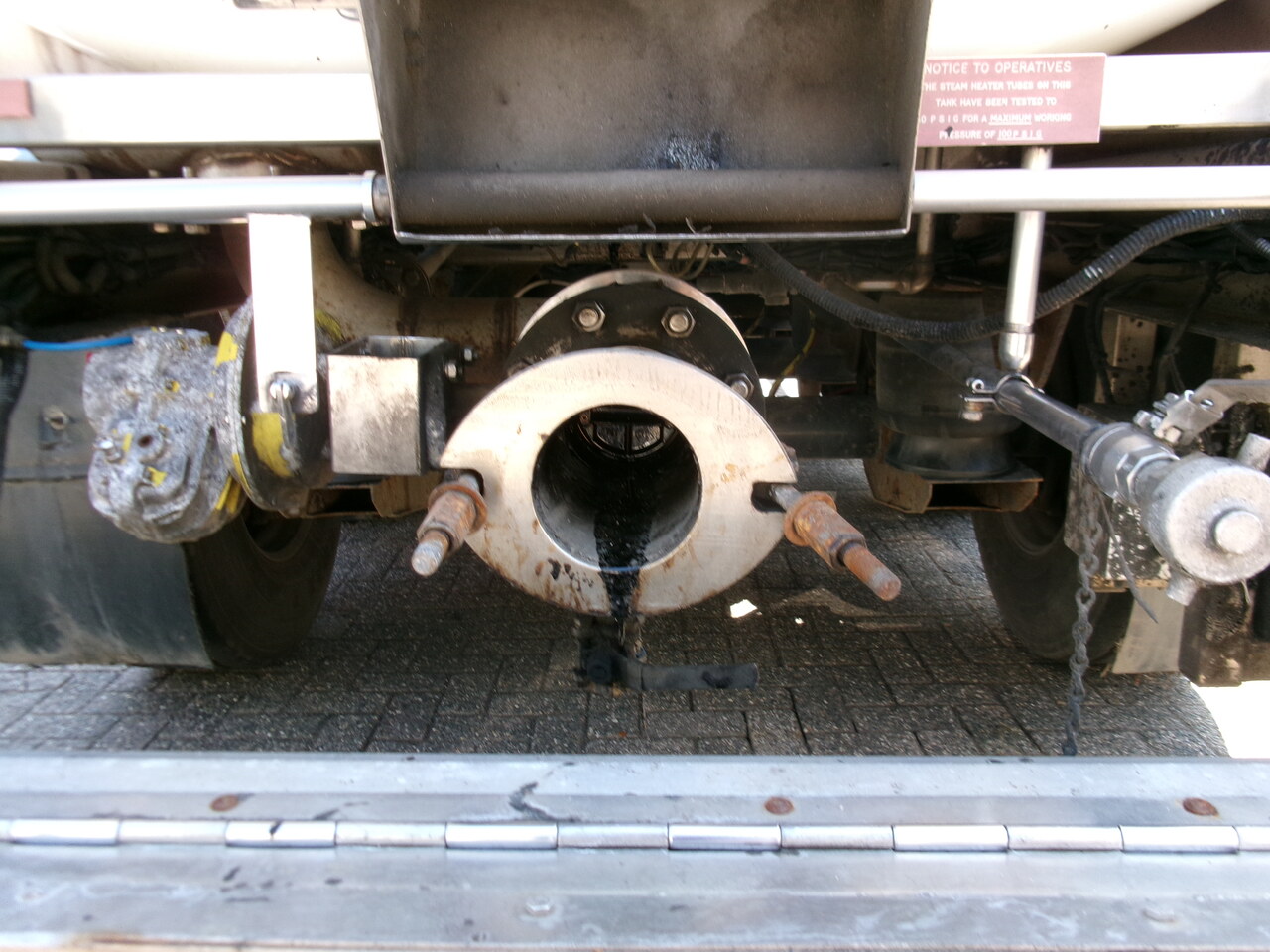 Tanksemi for transport av bitum Clayton Bitumen tank inox 33 m3 / 1 comp + ADR: bilde 9