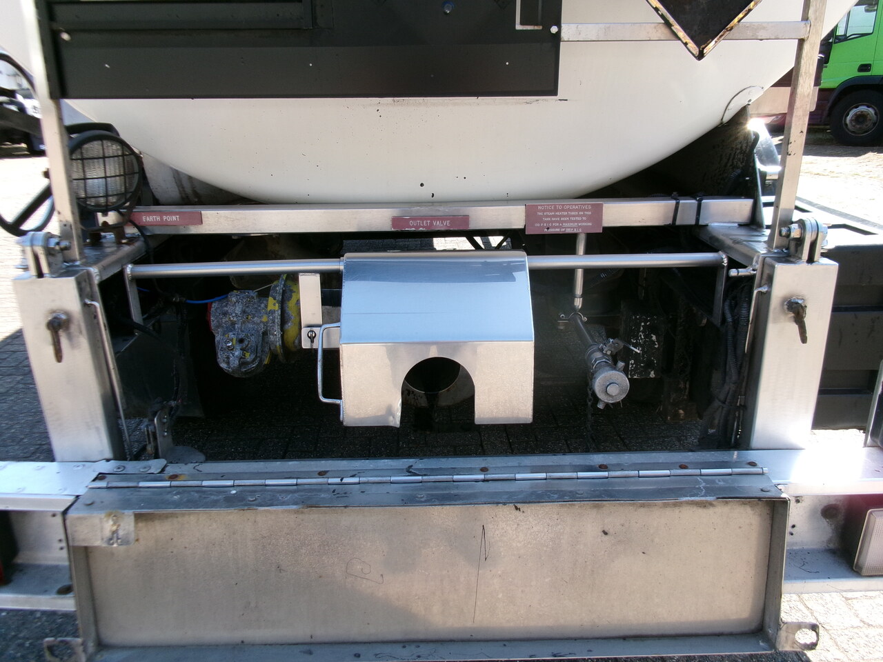 Tanksemi for transport av bitum Clayton Bitumen tank inox 33 m3 / 1 comp + ADR: bilde 8
