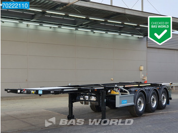 D-Tec VCC-01 3 axles 20-30ft ADR Liftachse - Container-transport/ Vekselflak semitrailer