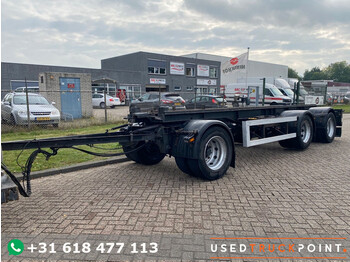 GS Meppel / AC-3000 / 3-Asser / Wide Spread / Lift Axle / NL Trailer - Container-transport/ Vekselflak semitrailer