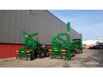 Container-transport/ Vekselflak semitrailer GURLESENYIL container side loader