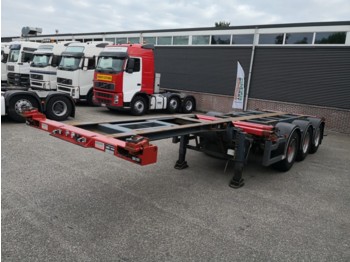 Kromhout 3APCC 12 27 3-assen SAF - Lift-as - Multi - Alle soorten Containers - Container-transport/ Vekselflak semitrailer