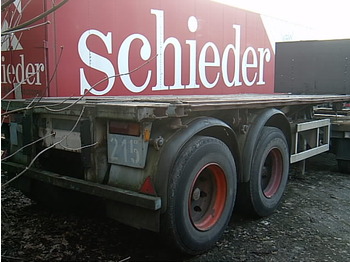 Mega CONTENEDORES DE BARC - Container-transport/ Vekselflak semitrailer