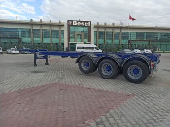 Container-transport/ vekselflak semitrailer NOVA STANDARD CONTAINER CHASSIS TRAILER 2023