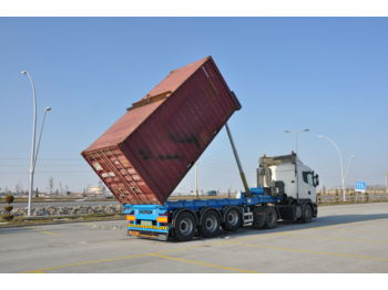 OZGUL TIPPING TYPE CONTAINER TRAILER - Container-transport/ Vekselflak semitrailer