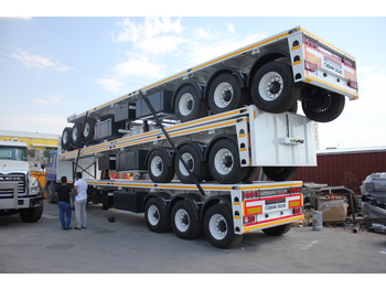 OZSAN TRAILER 3 AXLE CONTAINER CARRIER (OZS - K3) - Container-transport/ Vekselflak semitrailer