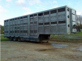 Pezzaioli 3 stock. schweine auflieger  - Dyretransport semitrailer