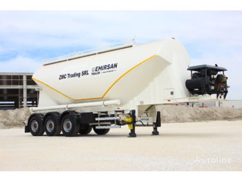 Ny Tanksemi for transport av sement EMIRSAN 2022 W Type Cement Tanker Trailer from Factory: bilde 1