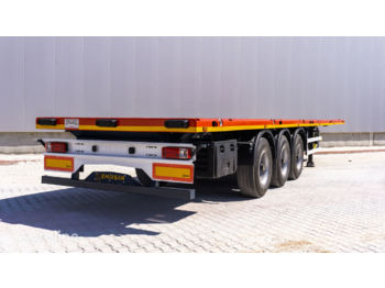 Ny Container-transport/ Vekselflak semitrailer for transport av container EMIRSAN Direct from Factory Custom Made Trailers: bilde 1