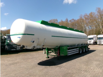 Tanksemi for transport av drivstoff Feldbinder Fuel tank alu 44.3 m3 / 6 comp + pump: bilde 1