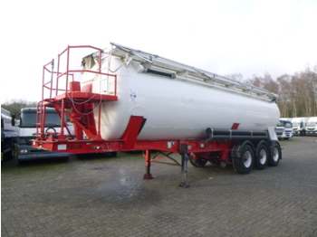 Tanksemi for transport av matvarer Feldbinder Powder / sugar tank alu 41 m3 (tipping): bilde 1
