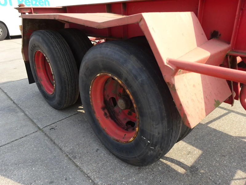 Container-transport/ Vekselflak semitrailer Flandria 20 FT Container Chassis / Steel Suspension / Double Tyres: bilde 6