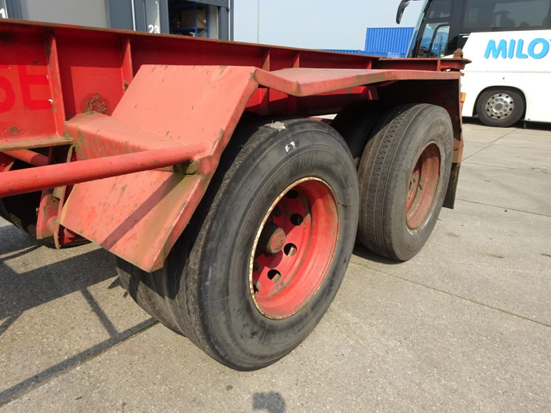 Container-transport/ Vekselflak semitrailer Flandria 20 FT Container Chassis / Steel Suspension / Double Tyres: bilde 7