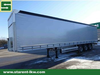 Forteltet semitrailer Schmitz Cargobull Tautliner, Hubdach, Liftachse, ALU Latten