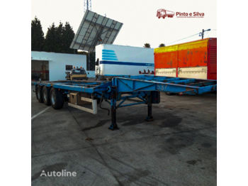 Container-transport/ Vekselflak semitrailer Foztreilas: bilde 1