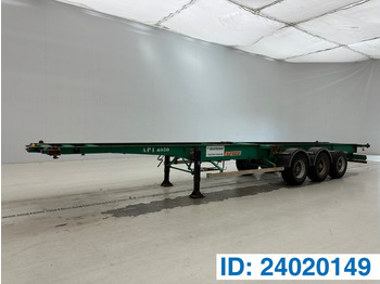 Fruehauf Skelet 2 x 20-40 ft - Container-transport/ Vekselflak semitrailer: bilde 1