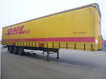 Krone Schiebeplanen Sattelauflieger SDP 27 eLHB3-CS DH  - Gardintrailer