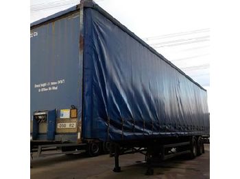  Montracon Twin Axle Curtainsider Trailer - Gardintrailer