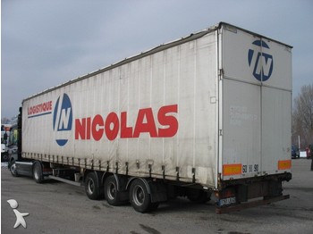 nc Dreiachs-Sattel-Curtainsider Mega - Gardintrailer
