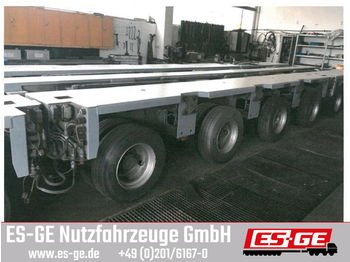 Lavloader semitrailer Goldhofer 4-Achs-Fahrwerk 4x12 t THP-UT: bilde 1