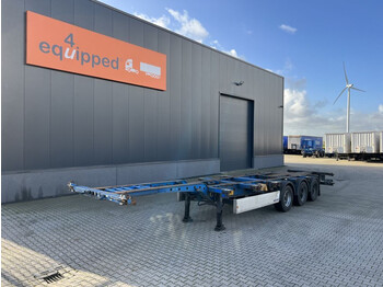 Container-transport/ Vekselflak semitrailer Krone 40FT HC, extendable at the rear, BPW, NL-Chassis: bilde 1