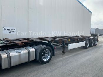 Container-transport/ Vekselflak semitrailer Krone SDC 27  BPW Achsen: bilde 1
