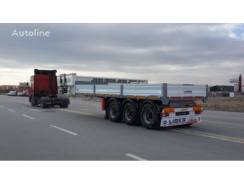 Ny Åpen semitrailer LIDER 2022 YEAR MODEL NEW TRAILER FOR SALE (MANUFACTURER COMPANY): bilde 1