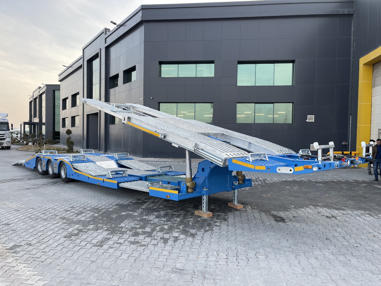 Ny Transporter semitrailer for transport av tunge maskiner LIDER 2023 NEW UNUSED READY IN FACTORY STOCK: bilde 11