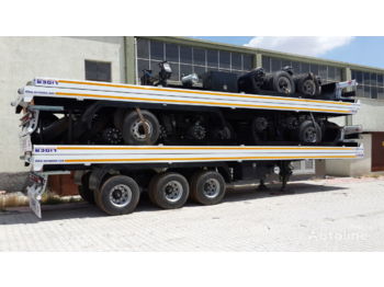 Ny Container-transport/ Vekselflak semitrailer LIDER 2024 MODEL NEW DIRECTLY FROM MANUFACTURER FACTORY AVAILABLE READY: bilde 2