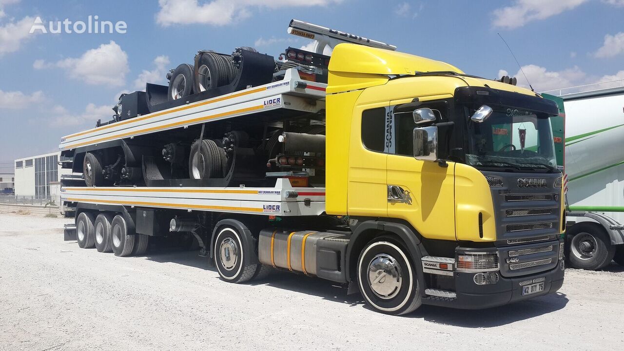 Ny Container-transport/ Vekselflak semitrailer LIDER 2024 MODEL NEW DIRECTLY FROM MANUFACTURER FACTORY AVAILABLE READY: bilde 4