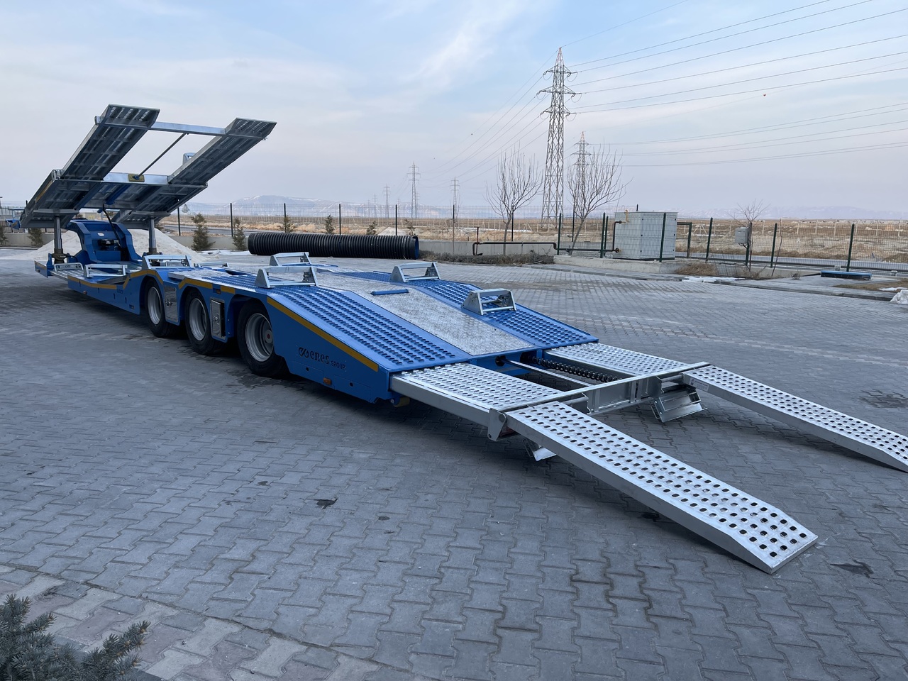 Ny Transporter semitrailer for transport av tunge maskiner LIDER 2024 NEW UNUSED READY IN FACTORY STOCK: bilde 13