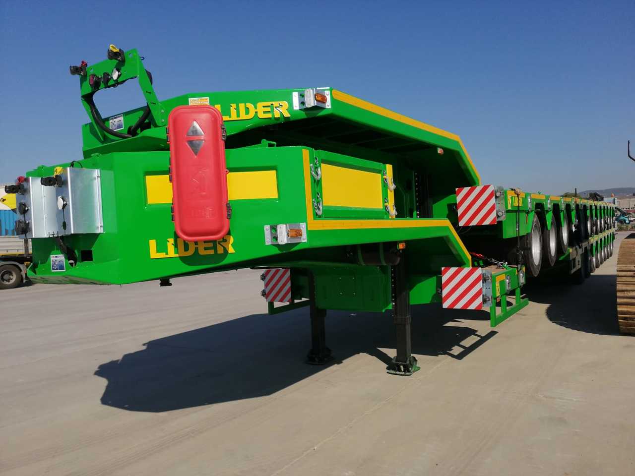 Ny Lavloader semitrailer for transport av tunge maskiner LIDER LIDER NEW 2024 MODEL Lowbed: bilde 10