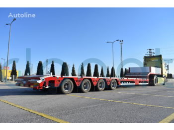 DONAT 4 axle extendable lowbed - Lavloader semitrailer