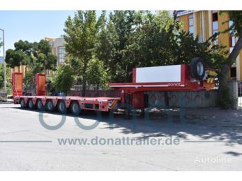 DONAT 6 axle Extendable Lowbed with Hydraulic Gooseneck - Lavloader semitrailer