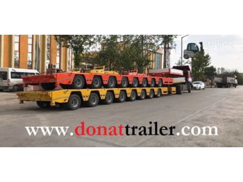 DONAT 8 axle Heavy Duty Extendable Lowbed - Lavloader semitrailer